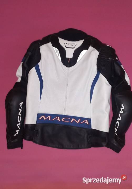 Kurtka motocyklowa skórzana MACNA Rozmiar MSuper