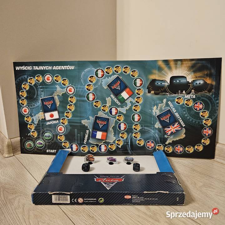 Gra planszowa Disney AUTA wielkopolskie Ostrów Wielkopolski