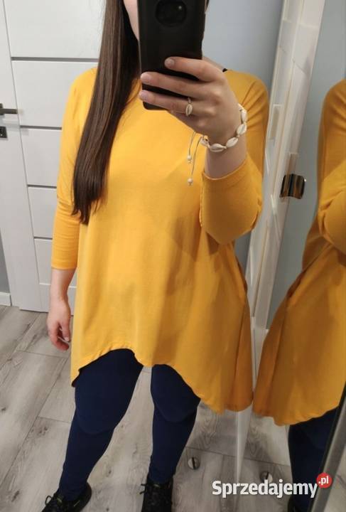Bluzka damska tunika z kieszeniami Kesi rozmiar Poznań
