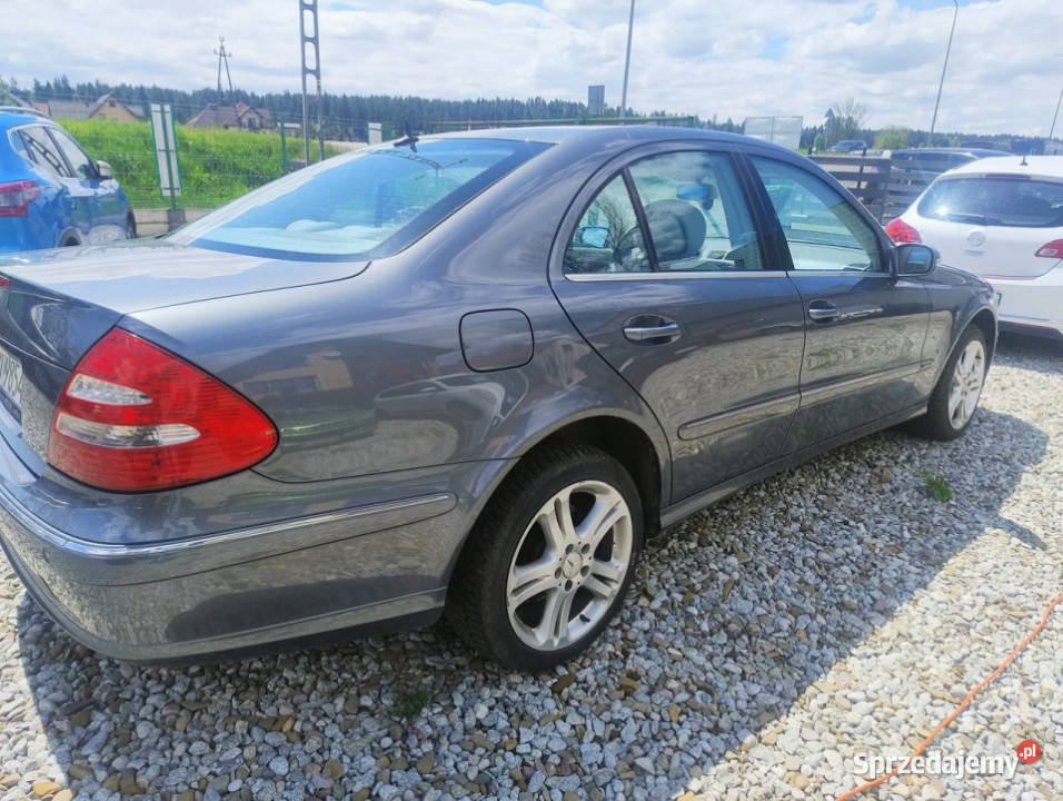 Mercedes E 350 273LPG4MaticAirmaticDistronic szary Mercedes-Benz sprzedam