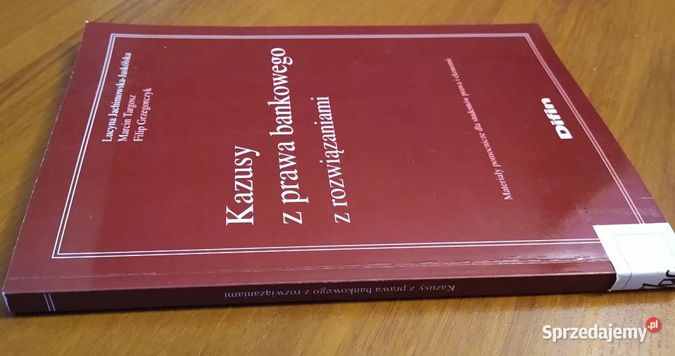 Kazusy z prawa bankowego z rozwiązaniami pomorskie Gdańsk