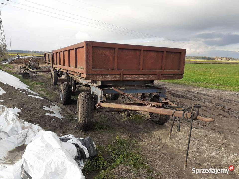 Przyczepa wywrotka d732 d35 d47 3 strony na Konin