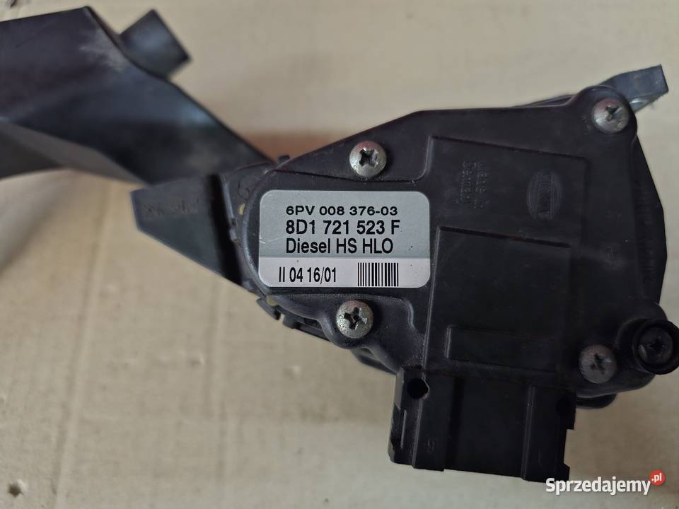 Potencjometr pedału gazu VW Audi Seat Skoda