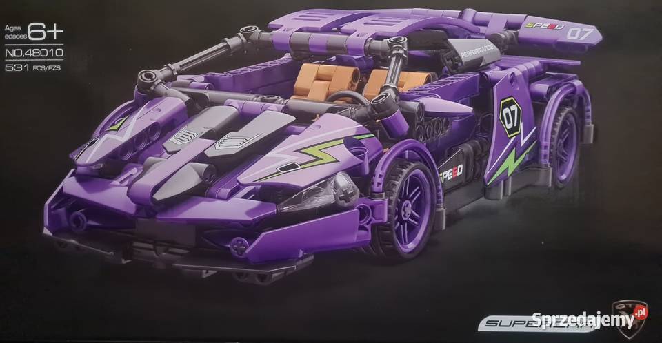 Klocki technics samochód sportowy mazowieckie Ciechanów sprzedam