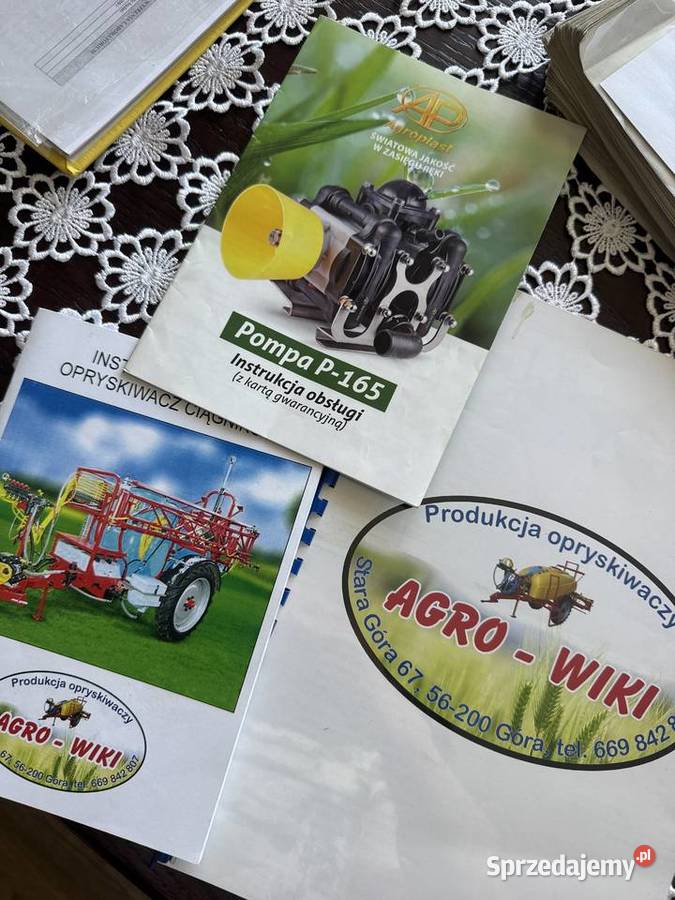 Sprzedam opryskiwacz Agro Wiki 1500l Zaczepiane Bełżyce