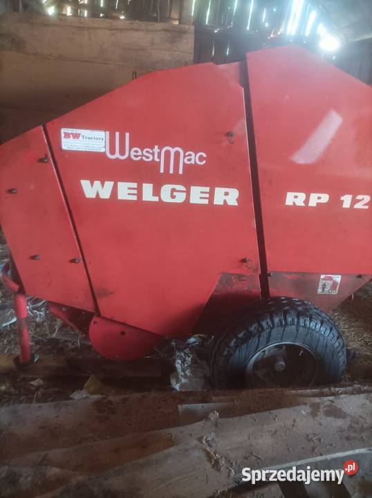 Sprzedam prasę belującą welger RP 12 mazowieckie Godlewo-Gorzejewo