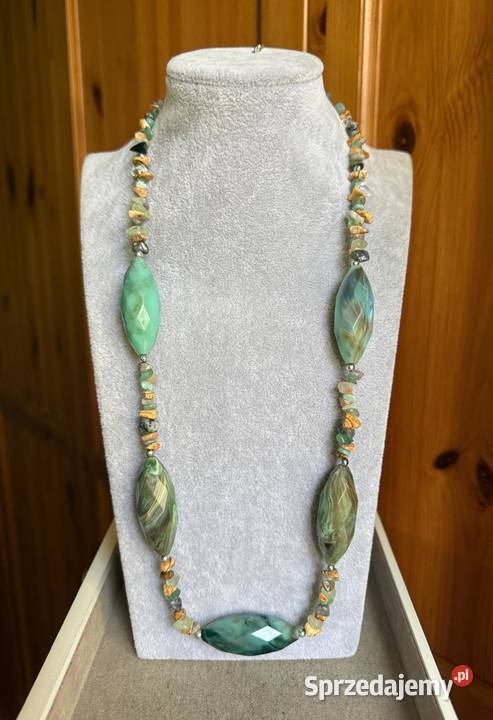 Naszyjnik Zielony Wir 74 dolnośląskie Legnica