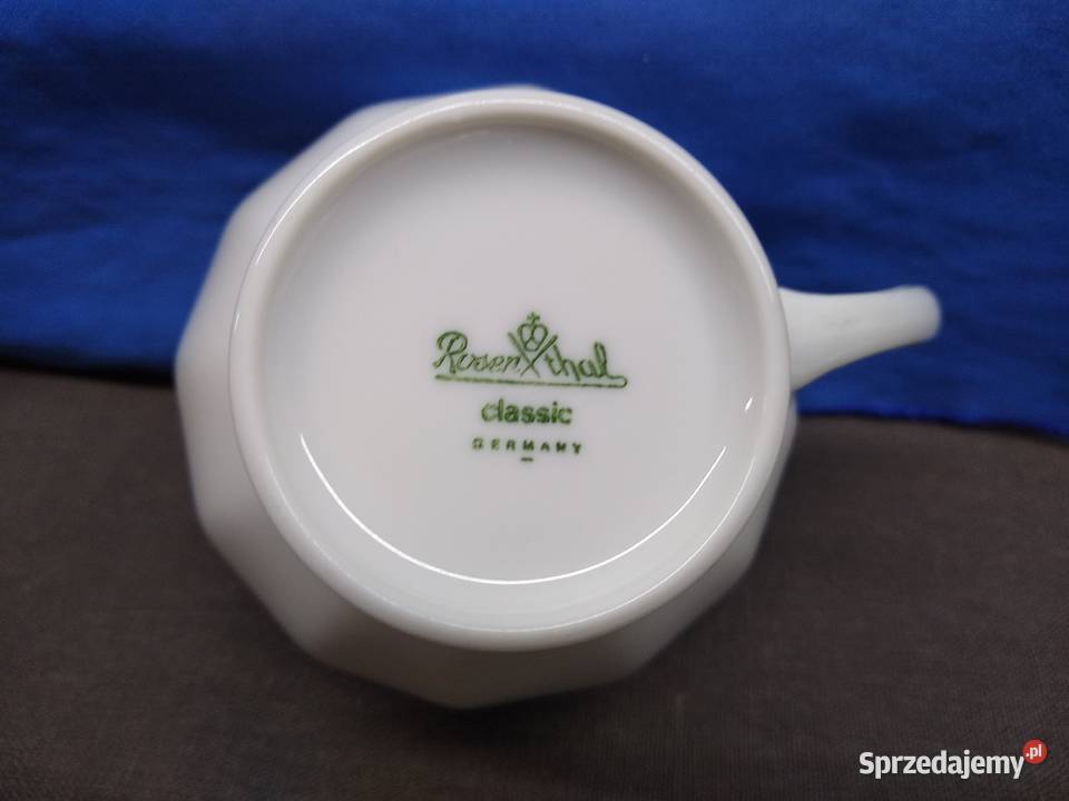 Filiżanka Rosenthal Biała Maria współczesna Porcelana i szkło