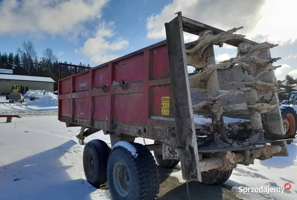 Belarus Tempo T10 Rozrzutnik obornika 10000 Szołtany sprzedam