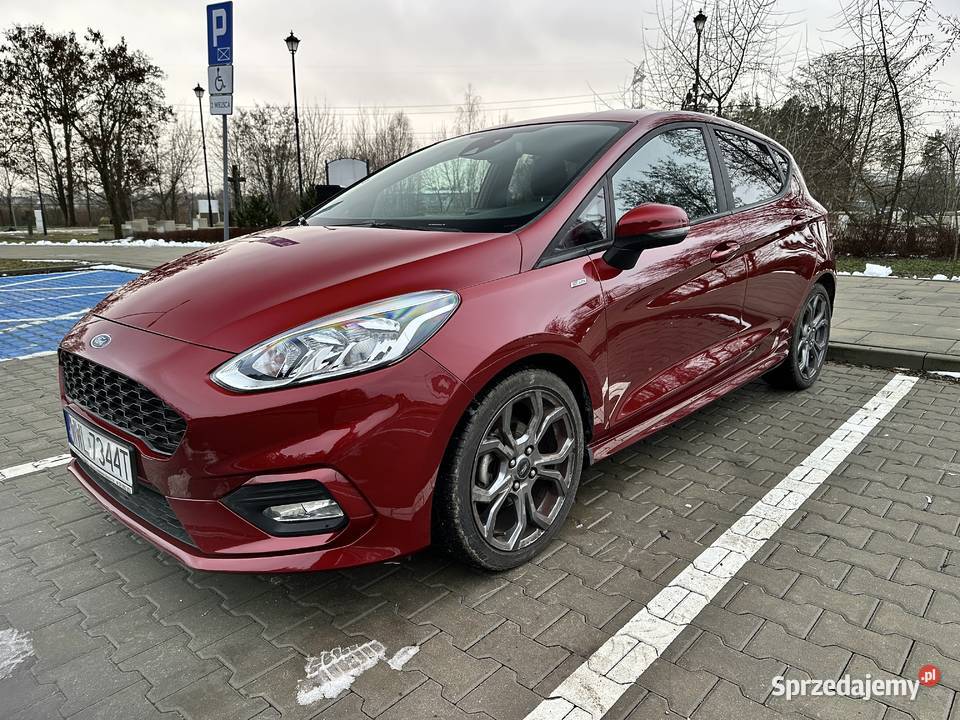 Ford Fiesta ST line stan piękny kolor