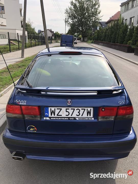 Saab 93 OG Aero 20TS w stanie Youngtimer Rok produkcji 1999 Warszawa