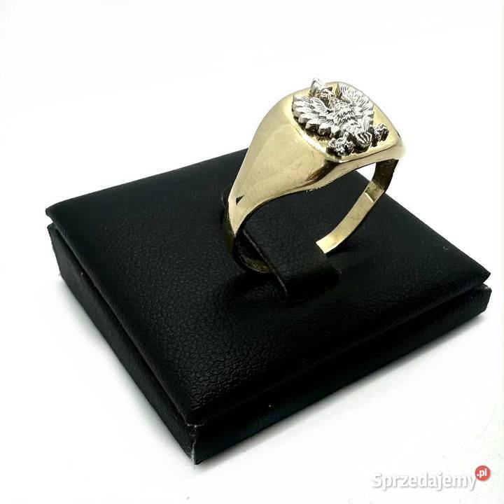 Złoty Sygnet Próby 585 358g Rozmiar 23 Elbląg