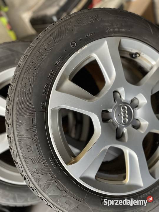 Koła alufelgi R16 z oponami zimowymi Audi śląskie Siemianowice Śląskie