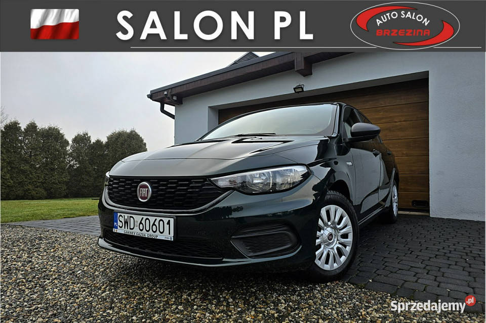 Fiat Tipo Iwłaściciel bezwypadkowy Irej 2019 II światła przeciwmgielne Rydułtowy