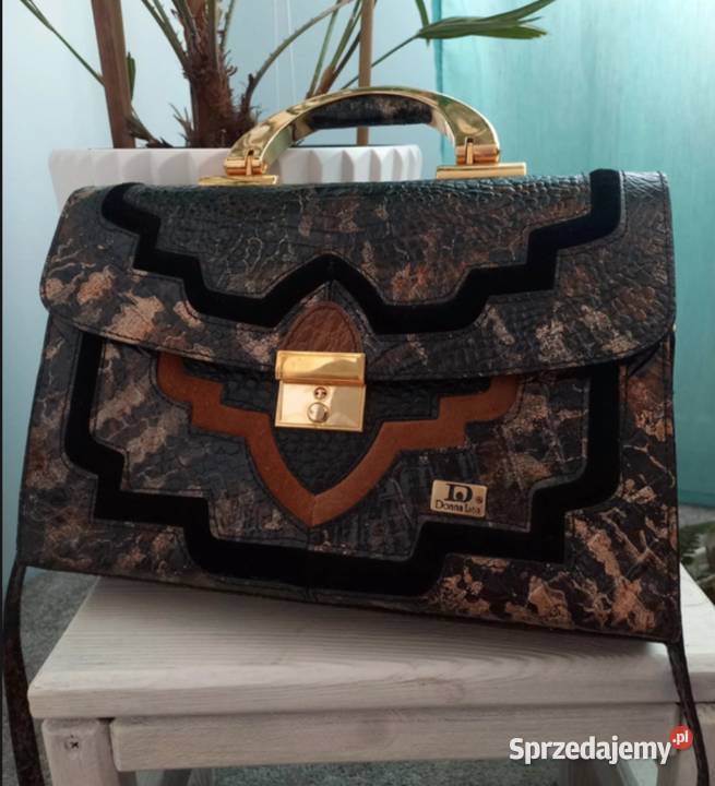 VINTAGE 1970s BAG DONNA LISA Piekary Śląskie