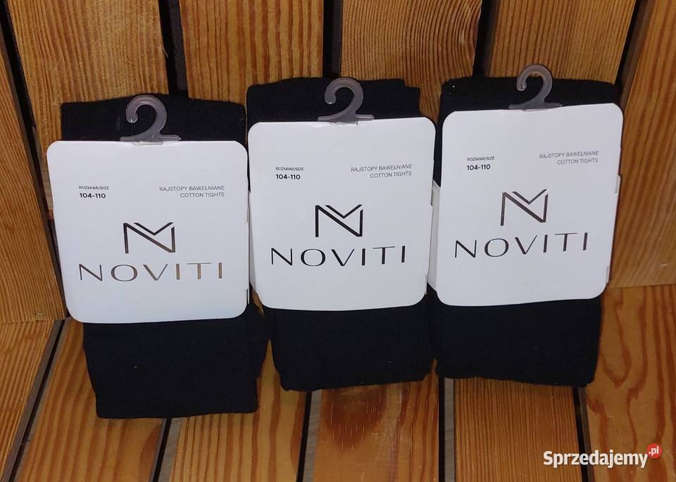 Rajstopy bawełniane czarne rozmiar 104110 Bielizna