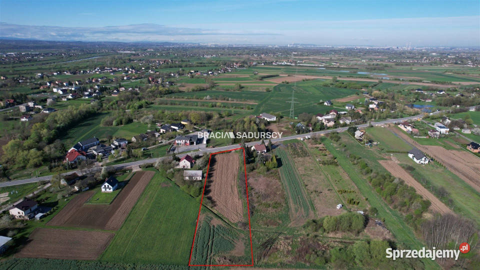 Działka Kraków Brzeska 5654m2 175m małopolskie