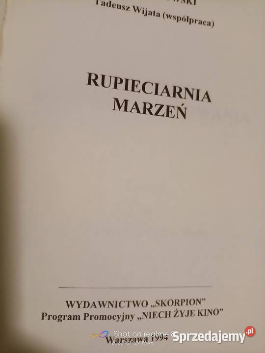 Rupieciarnia marzeń Has książki wywiad prezenty Warszawa