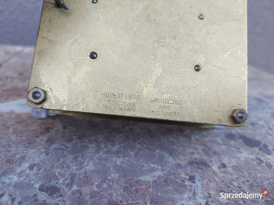 M226 Mechanizm starego zegara Hubert Herr Tczew