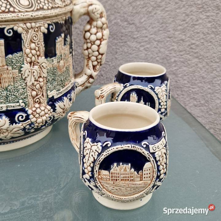 Porcelana Waza 4 filiżanki waza wys 3132 Strzelce Krajeńskie