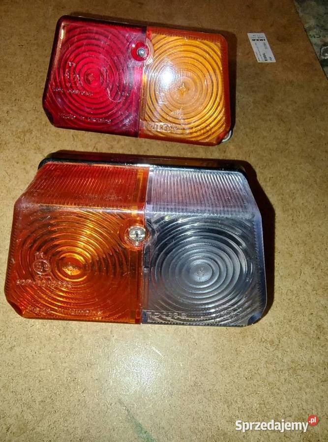 Nowe lampki na błotnik bocznego wózka Dniepr MT Pozostałe Leszno