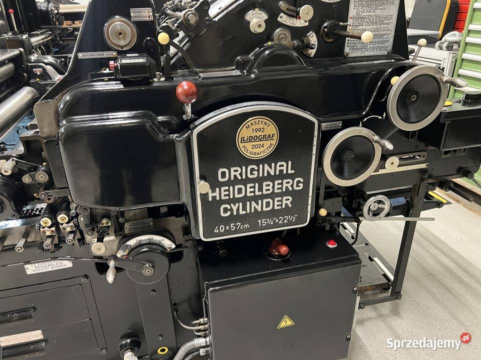 Heidelberg Cylinder KSB 40x585 Automat