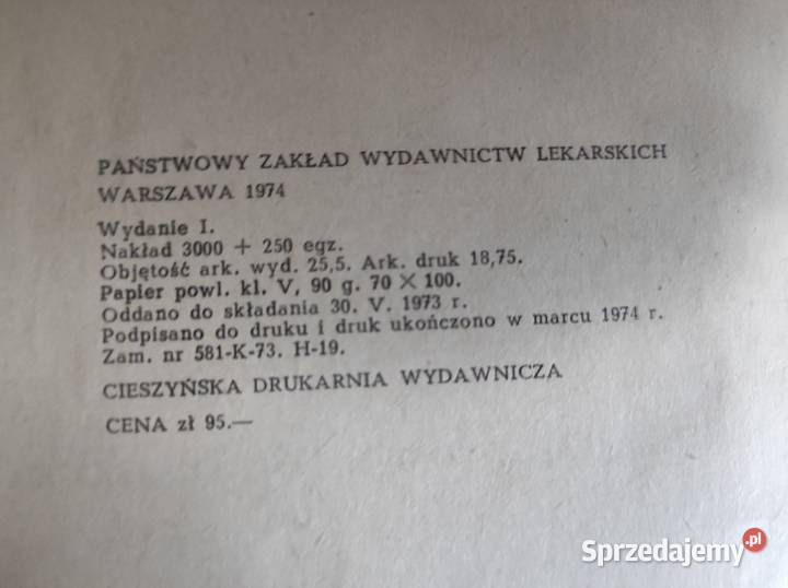 Zakrzepy i powikłania zatorowe w chirurgii Książki naukowe i popularnonaukowe Kielce sprzedam