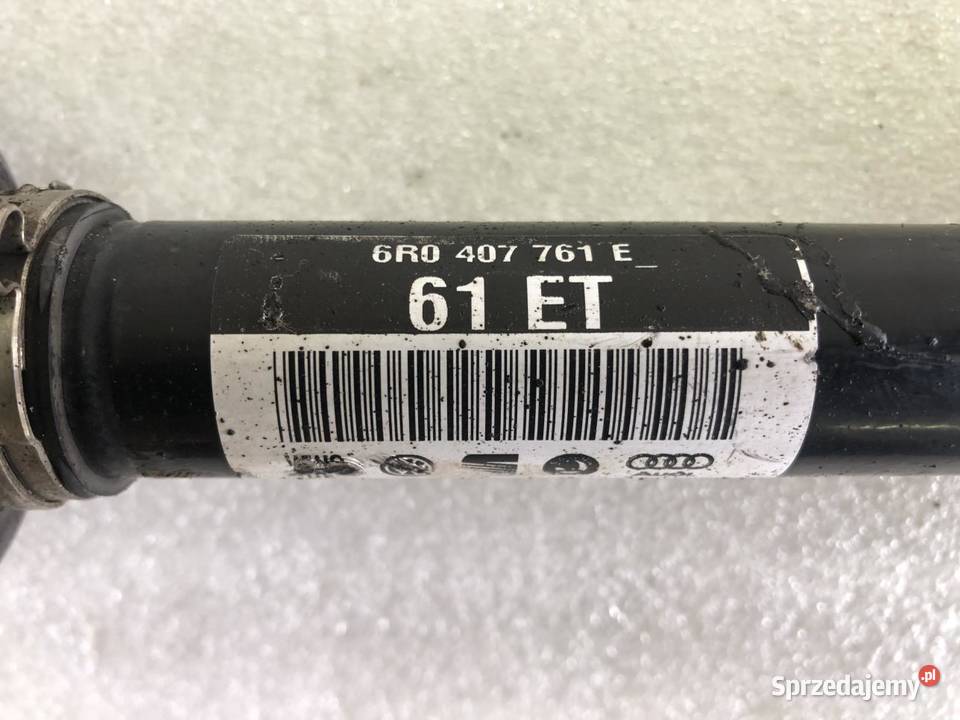 PÓŁOŚ LEWA KRÓTKA 6R0407761E SEAT IBIZA IV 14TDI