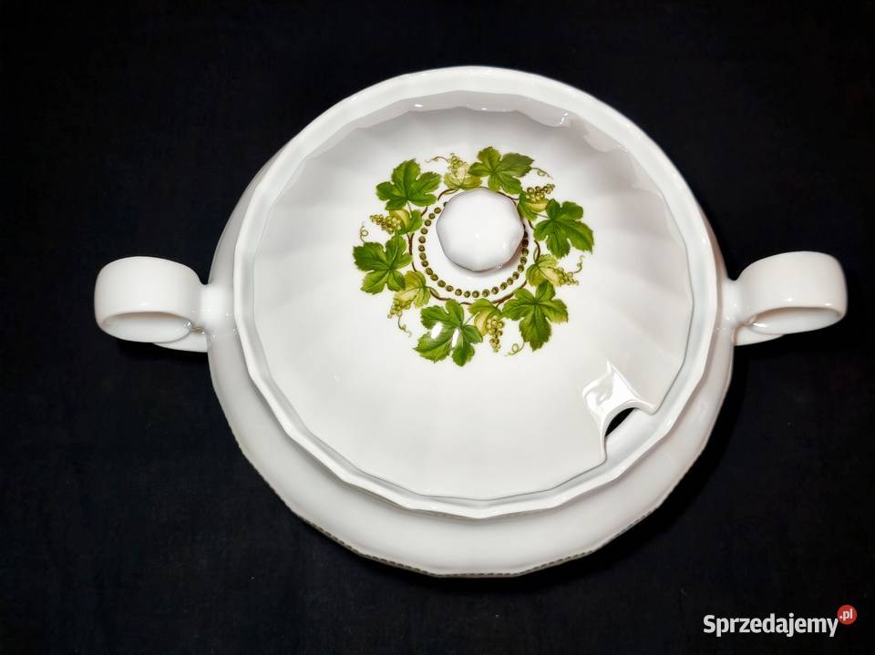Waza Echenbach Bavaria Porcelana i szkło