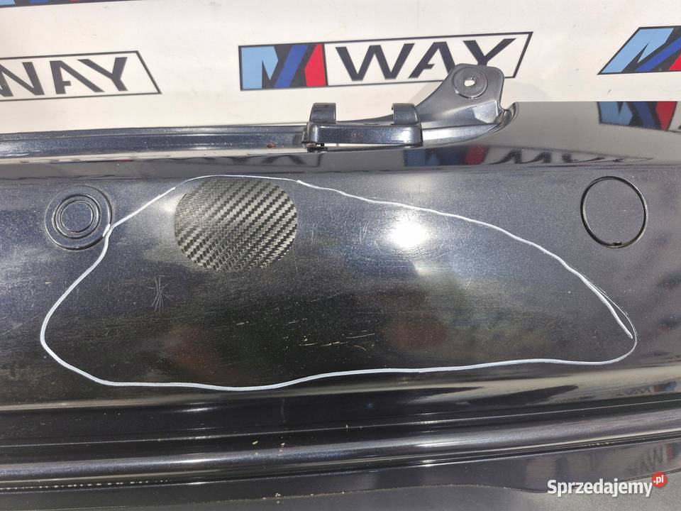 MINI COOPER R52 ZDERZAK TYLNY A259 ASTRO BLACK