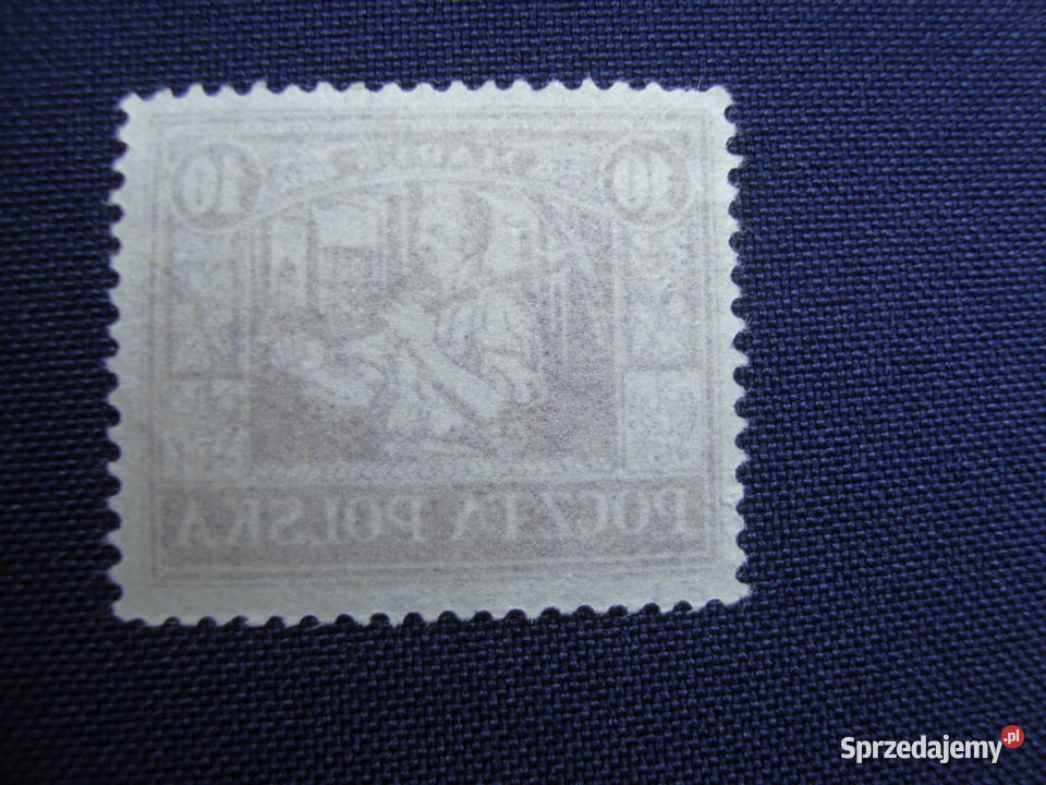 Poczta Polska Górnego Śląska 1920 znaczek 10 śląskie Tychy