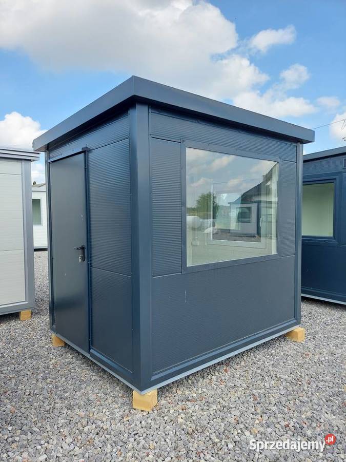 Kontener stróżówka wartownia budka parkingowa