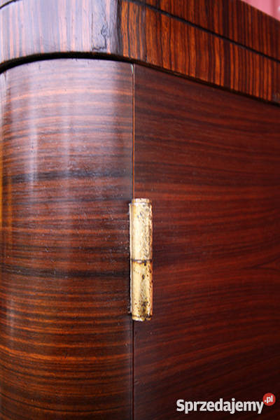 Gabinet art deco heban makassar biurko i Wrocław