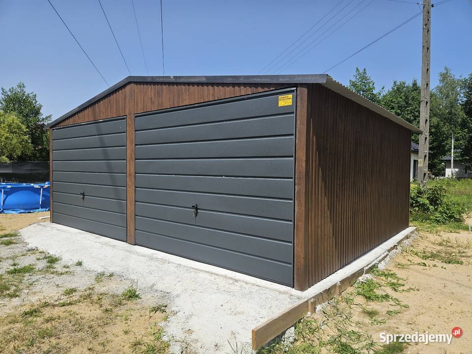 6x5 Garaze Blaszane Garaż Blaszany Blaszak 30m2 sprzedam