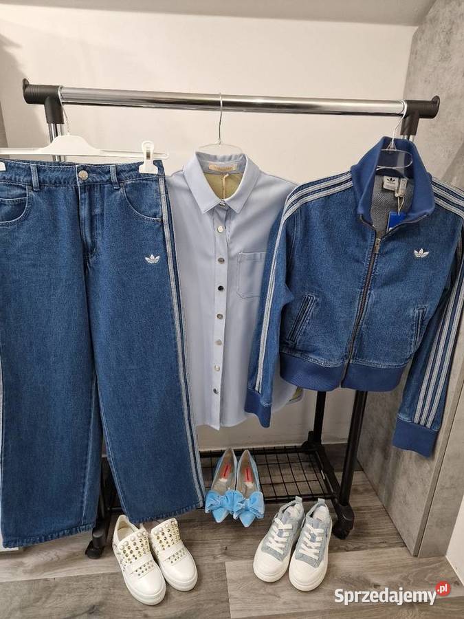 Adidas komplet spodnie bluza Xs S M Odzież sportowa Żywiec