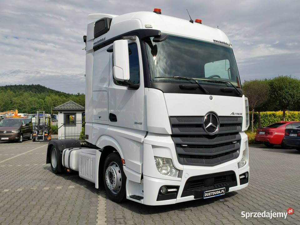 Mercedes ACTROS 1845 Euro 6 Low Deck Mega Widełki