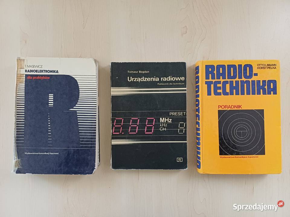 książki Radiotechnika Radioelektronika Warszawa