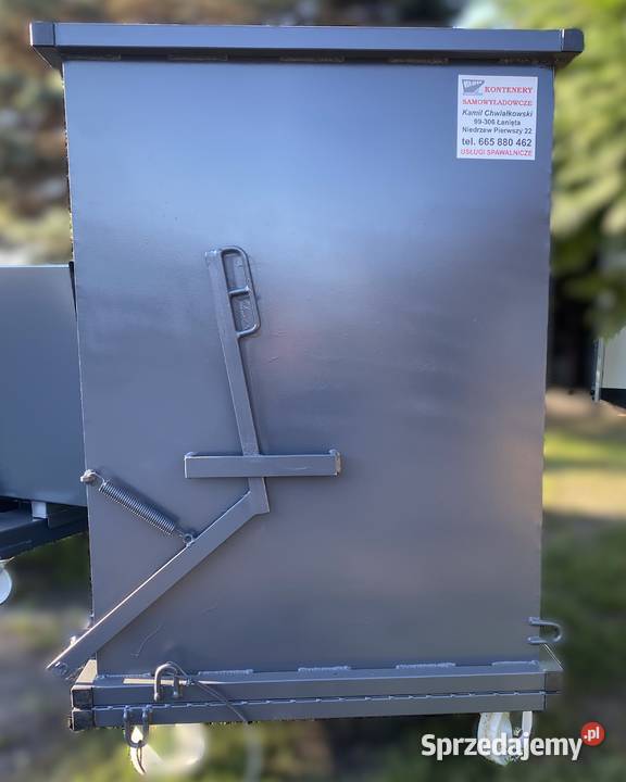 Kontener z otwieranym dnem 15 m3 kontener Niedrzew Pierwszy