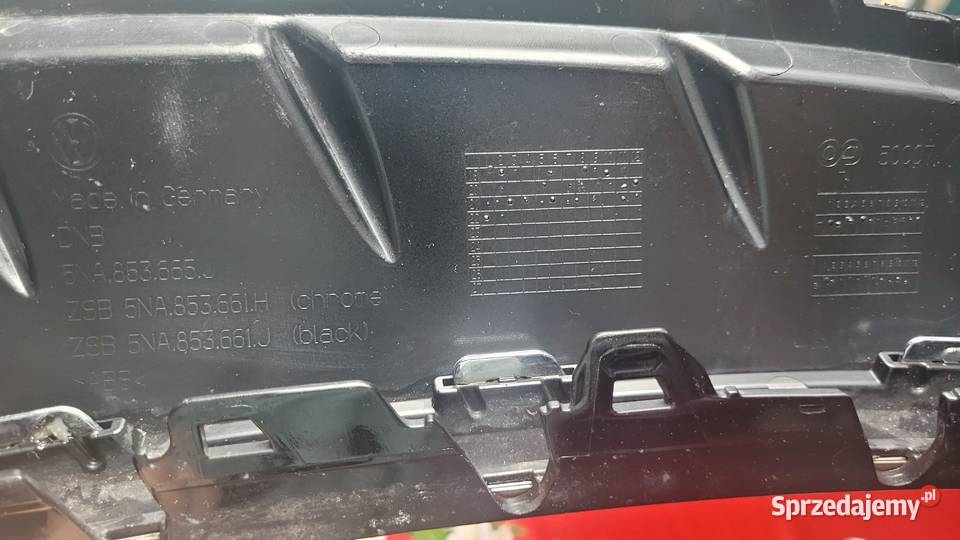 VW TIGUAN R II LIFT KRATKI lewa i pr CHROM Bolszewo