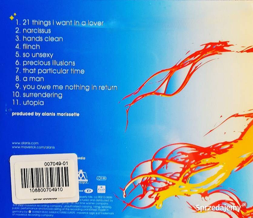 CD Nowa Album CD Alanis Morissette Album Under Bytom