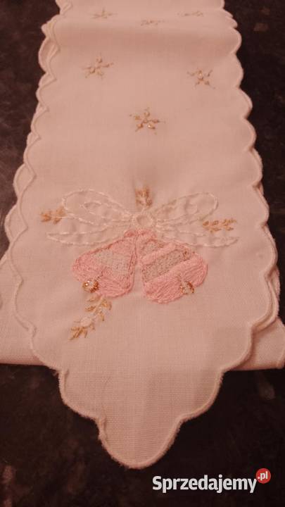 Szarfy bożonarodzeniowe biały Częstochowa