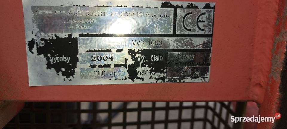 Paleciak wysokiego podnoszenia 1600mm śląskie