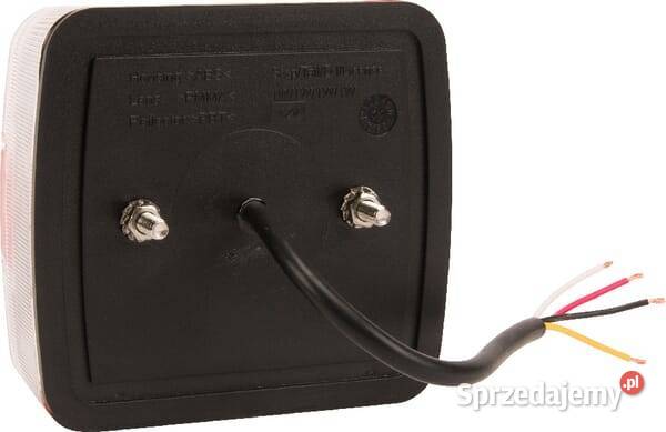 Lampa tylna zespolona LED 1W kwadratowa 12V 18 małopolskie Kamionna