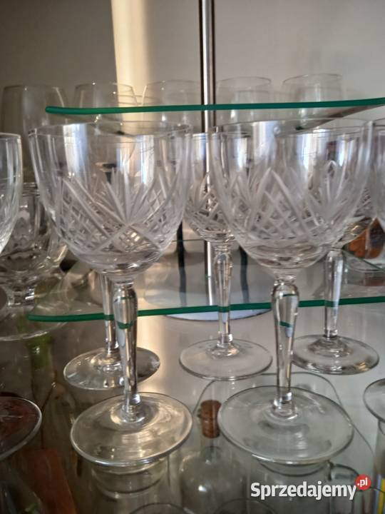 Kieliszki kryształowe do wina Kraków sprzedam