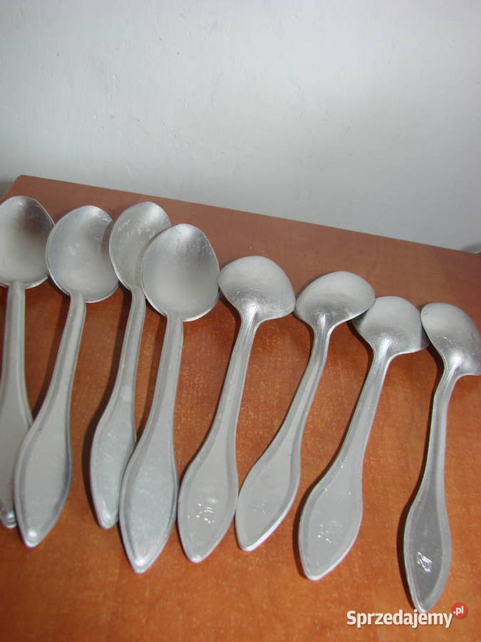aluminiowa łyżka PRL pomorskie Pruszcz Gdański