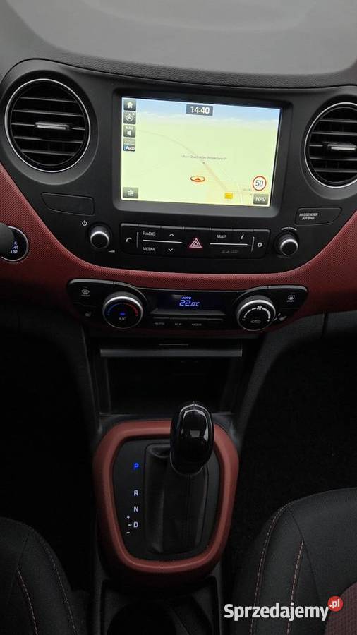 Hyundai i10 Najbogatsza wersja wyposażenia kupiony w Polsce Gdańsk
