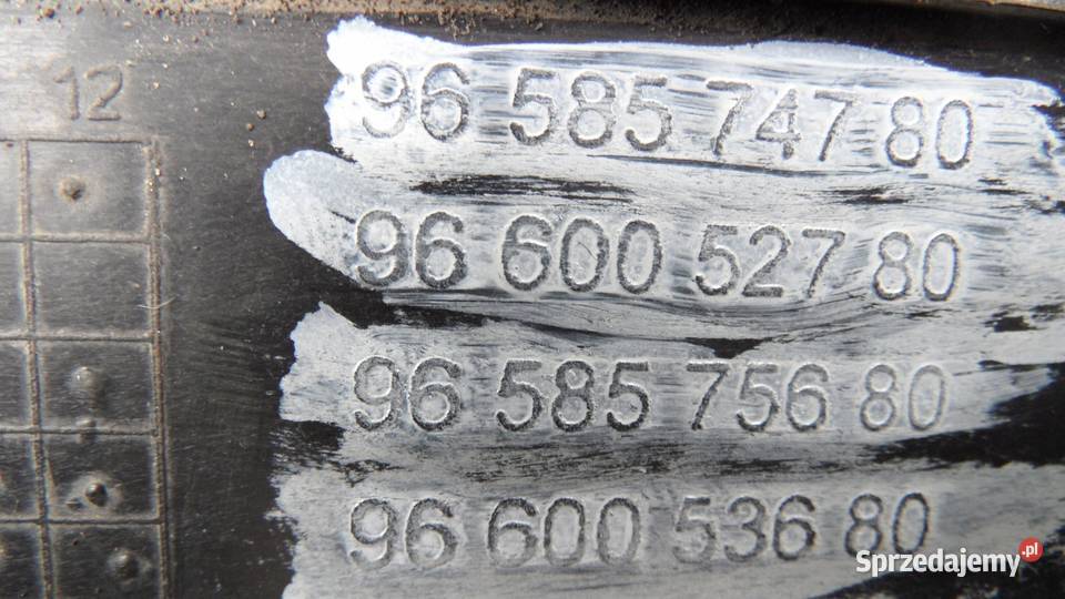 PARTNER II LIFT 16 HDI 14r pas przedni Wentylatory chłodnic klimatyzacji
