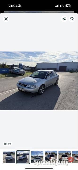 Audi A3 8 L 16 BenzynaGaz Klimatronik Elektryka Kielce sprzedam