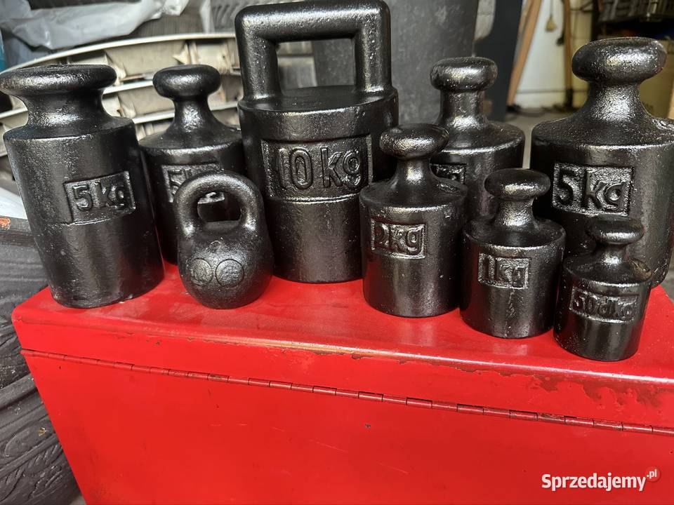 Odważniki stare Siedlce sprzedam