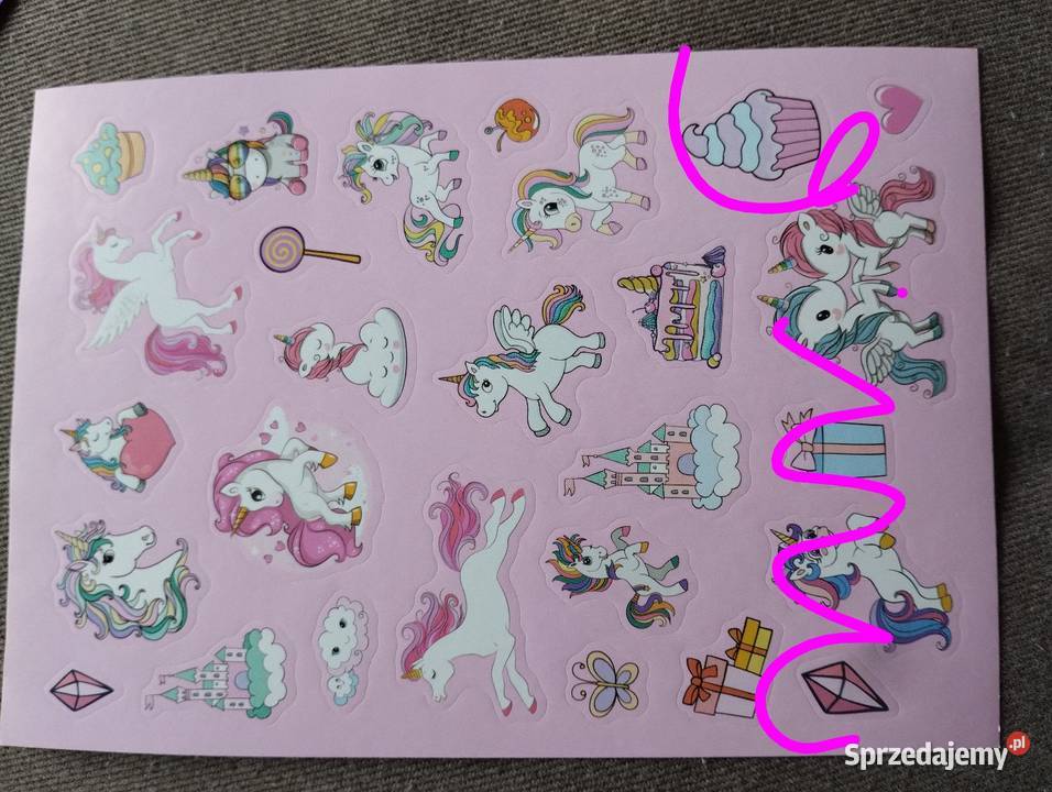 Jednorożce naklejki Siemiatycze